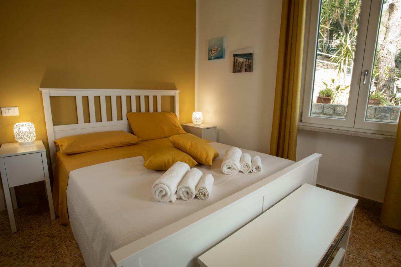 Villa Aurora Mondello Addaura Bagian luar foto
