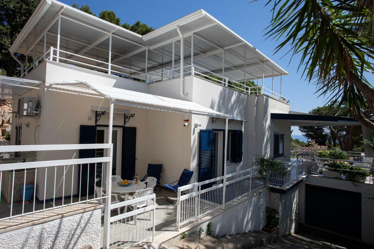 Villa Aurora Mondello Addaura Bagian luar foto