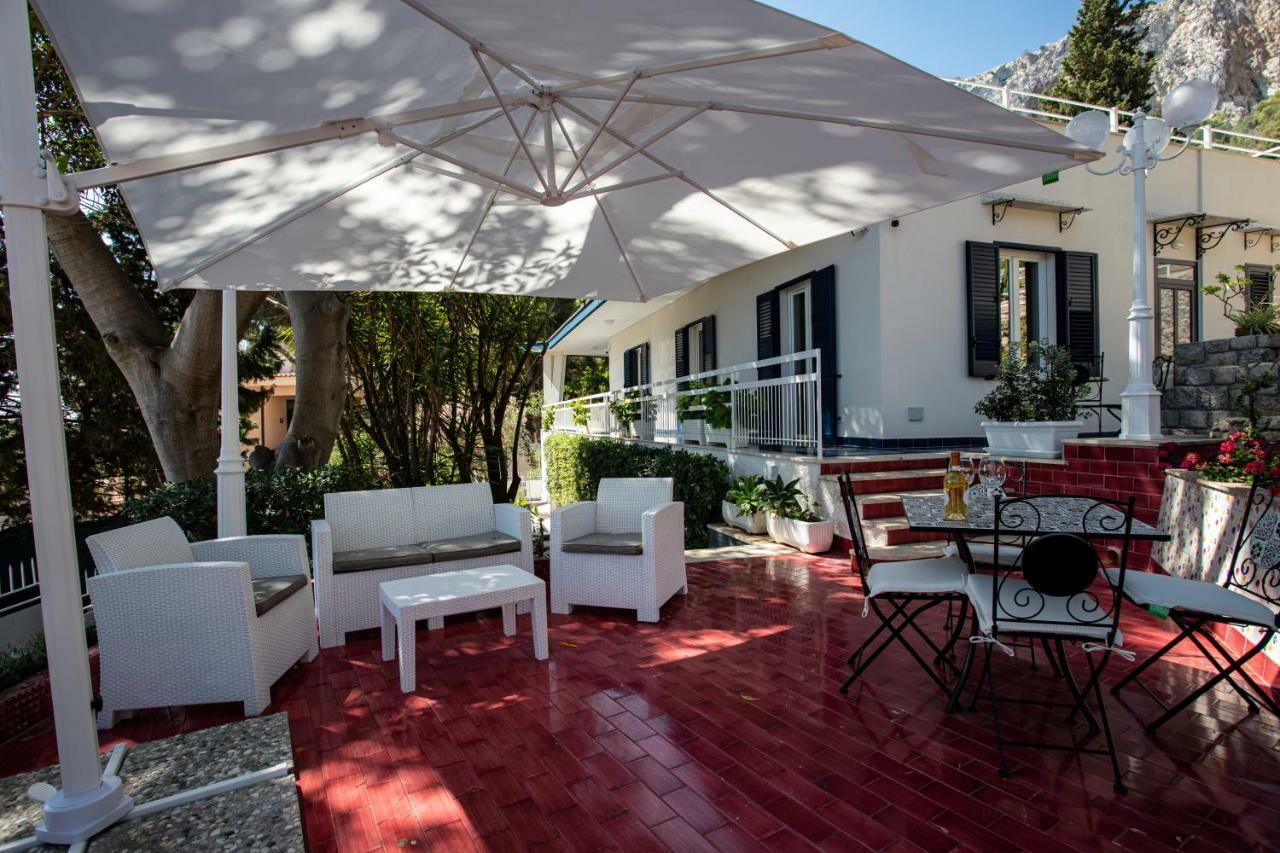 Villa Aurora Mondello Addaura Bagian luar foto